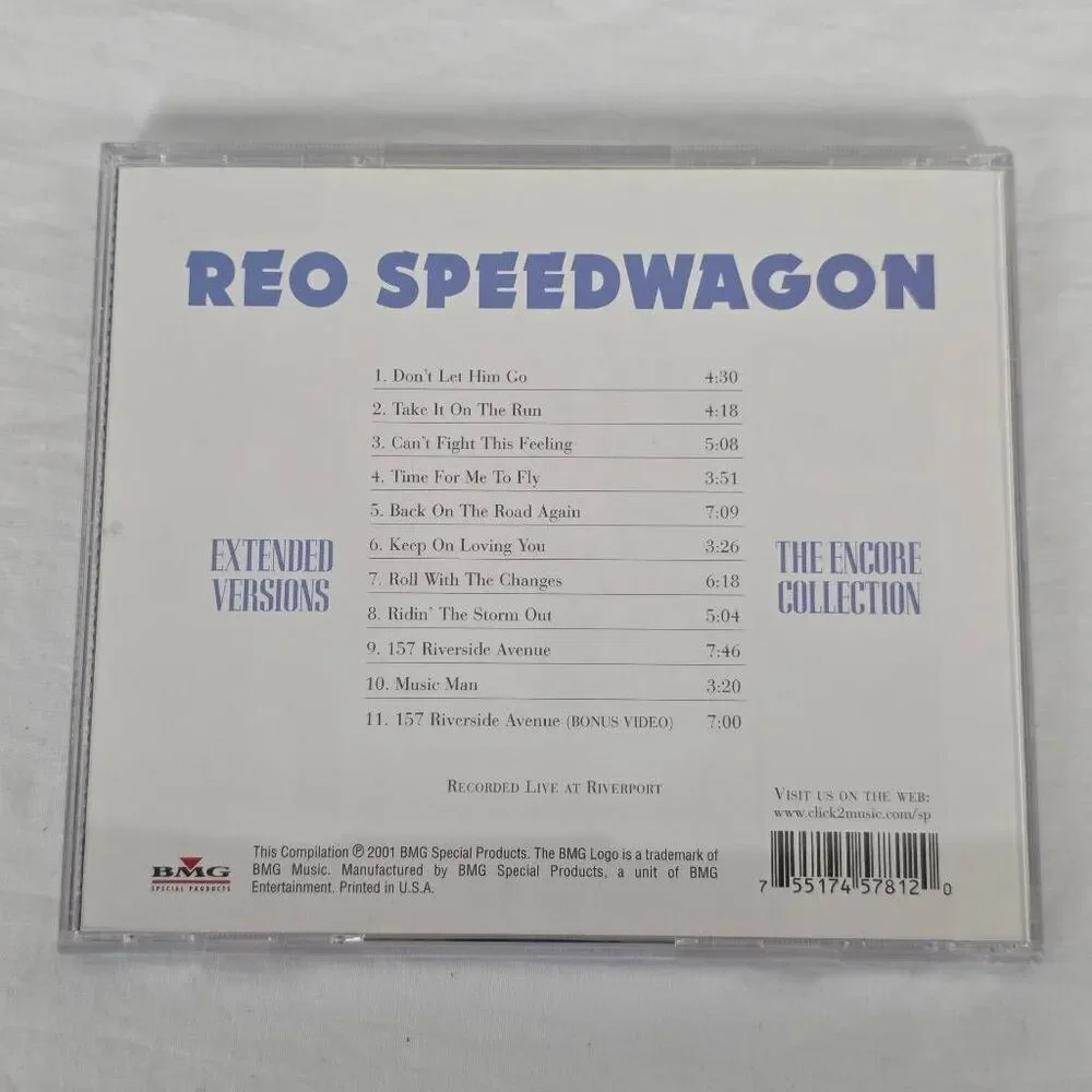 REO Speedwagon Extended Versions CD